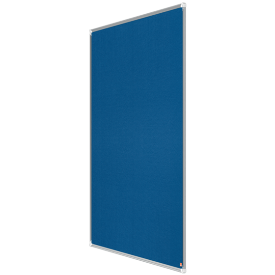 Tablero De Anuncios De Fieltro Nobo Premium Plus 1200X1200 Mm Azul