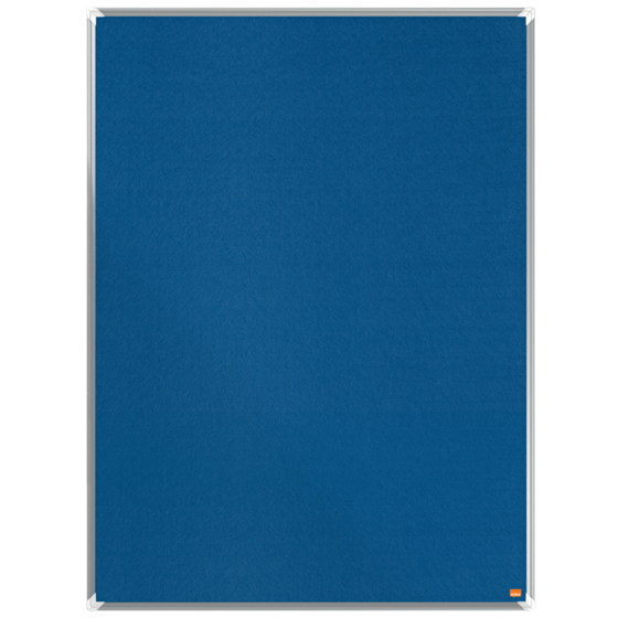 Tablero De Anuncios De Fieltro Nobo Premium Plus 1200X1200 Mm Azul
