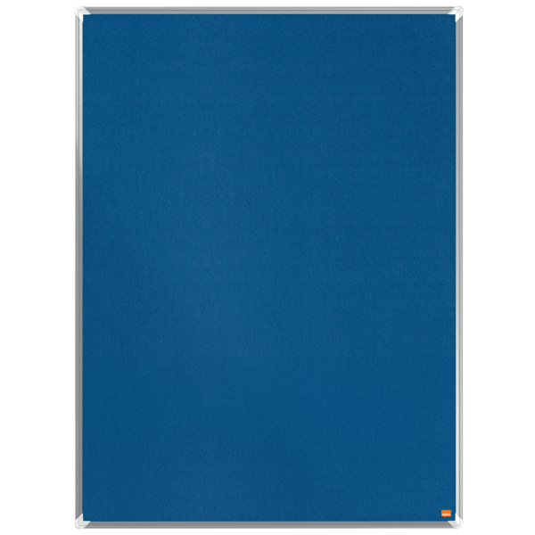 Tablero De Anuncios De Fieltro Nobo Premium Plus 1200X1200 Mm Azul