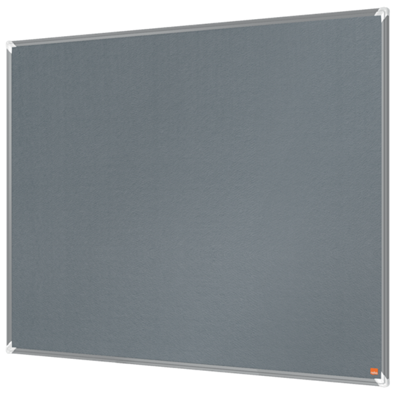 Tablero De Anuncios De Fieltro Nobo Premium Plus 1200X900 Mm Gris