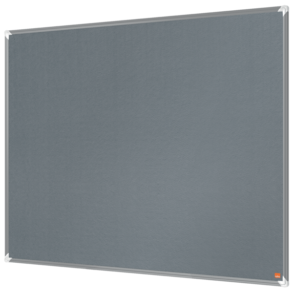 Tablero De Anuncios De Fieltro Nobo Premium Plus 1200X900 Mm Gris