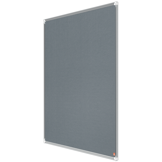 Tablero De Anuncios De Fieltro Nobo Premium Plus 1200X900 Mm Gris