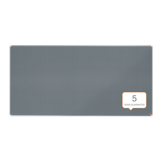 Tablero De Anuncios De Fieltro Nobo Premium Plus 2400X1200 Mm Gris