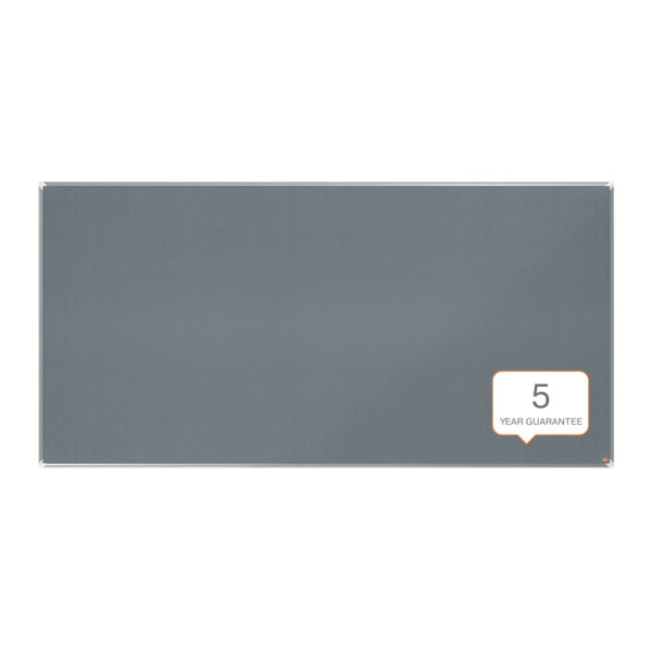 Tablero De Anuncios De Fieltro Nobo Premium Plus 2400X1200 Mm Gris
