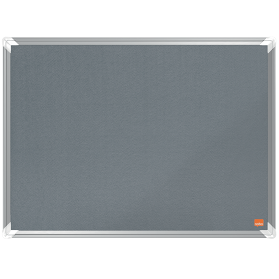Tablero De Anuncios De Fieltro Nobo Premium Plus De 600X450Mm Gris