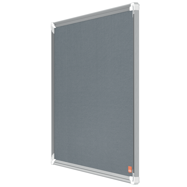 Tablero De Anuncios De Fieltro Nobo Premium Plus De 600X450Mm Gris