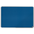 Tablero De Anuncios De Fieltro Nobo Premium Plus De 900X600Mm Azul