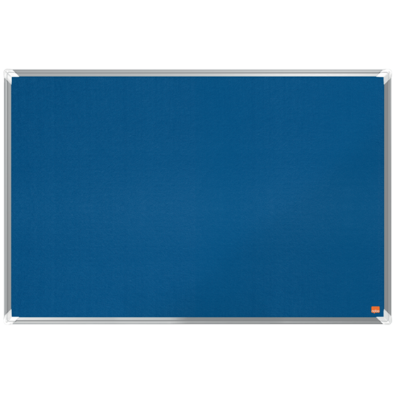 Tablero De Anuncios De Fieltro Nobo Premium Plus De 900X600Mm Azul
