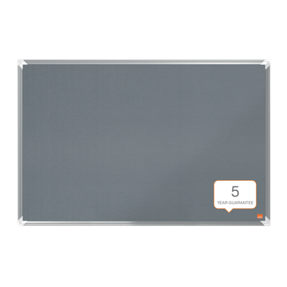 Tablero De Anuncios De Fieltro Nobo Premium Plus De 900X600Mm Azul