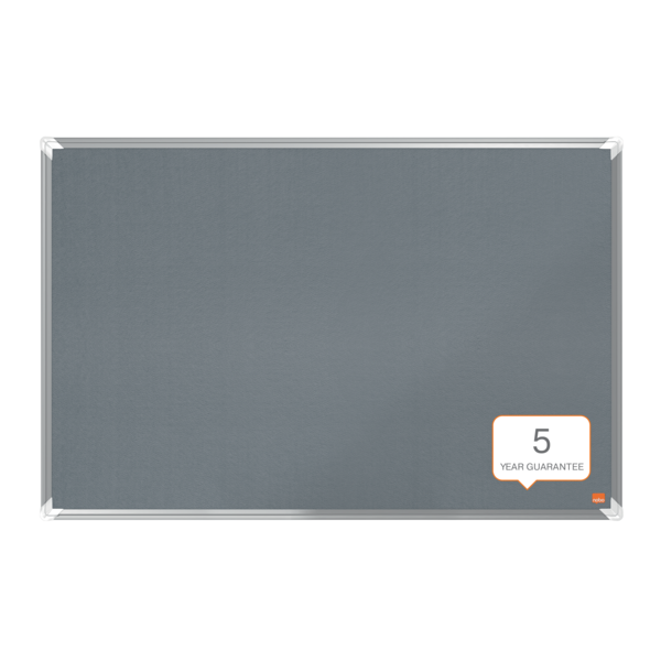 Tablero De Anuncios De Fieltro Nobo Premium Plus De 900X600Mm Azul