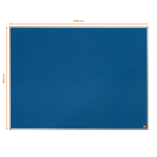 Tablero De Noticias De Fieltro Nobo Essence 1200X900Mm Azul