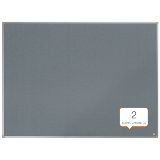 Tablero De Noticias De Fieltro Nobo Essence 1200X900Mm Gris