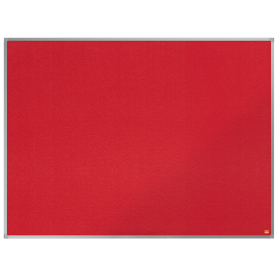Tablero De Noticias De Fieltro Nobo Essence 1200X900Mm Rojo