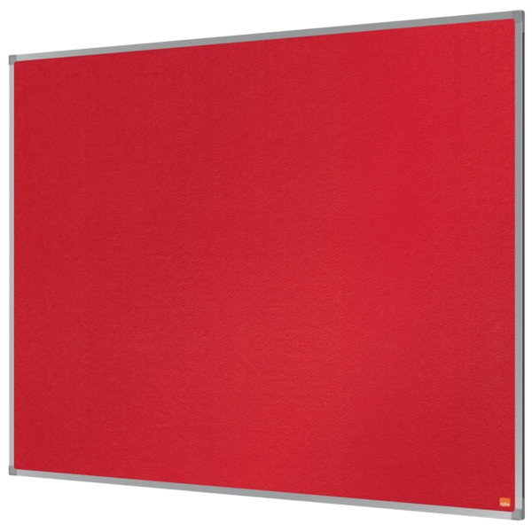 Tablero De Noticias De Fieltro Nobo Essence 1200X900Mm Rojo