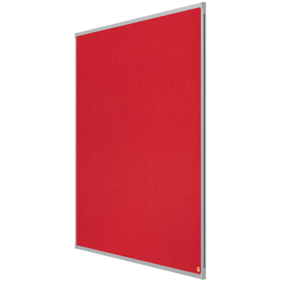 Tablero De Noticias De Fieltro Nobo Essence 1200X900Mm Rojo