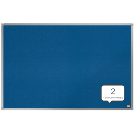 Tablero De Noticias De Fieltro Nobo Essence 900X600Mm Azul