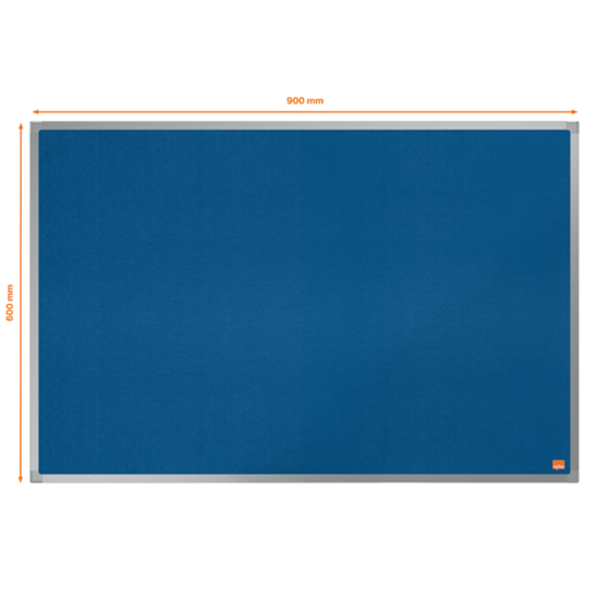 Tablero De Noticias De Fieltro Nobo Essence 900X600Mm Azul