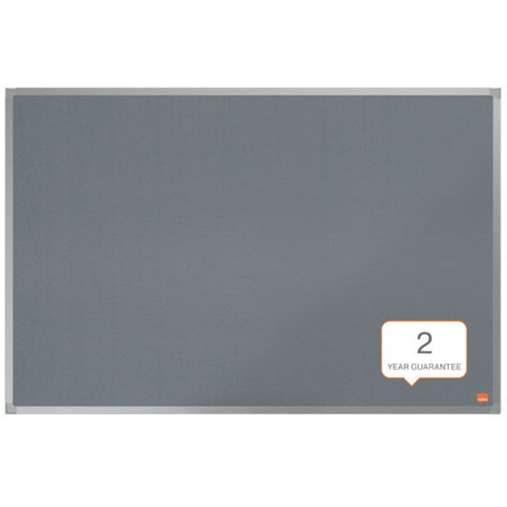 Tablero De Noticias De Fieltro Nobo Essence 900X600Mm Gris