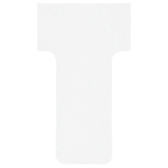 Tarjetas De Planificación Nobo T-Card - Tamaño 1 Blanco