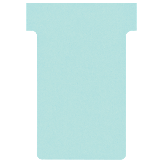 Tarjetas De Planificación Nobo T-Card - Tamaño 2 Azul Claro