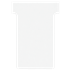Tarjetas De Planificación Nobo T-Card - Tamaño 2 Blanco