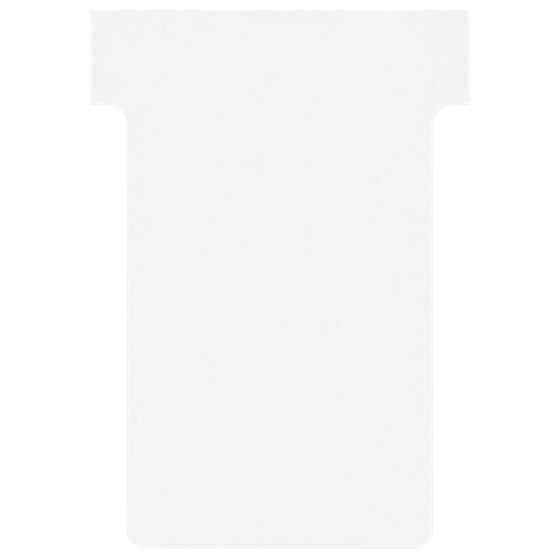 Tarjetas De Planificación Nobo T-Card - Tamaño 2 Blanco