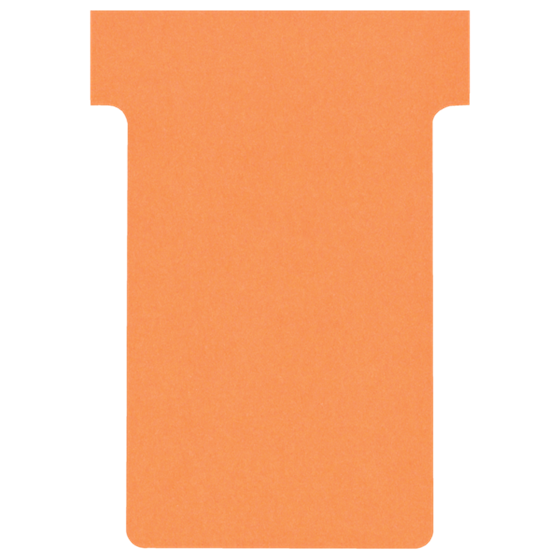 Tarjetas De Planificación Nobo T-Card - Tamaño 2 Naranja