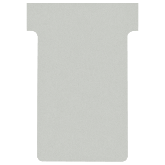 Tarjetas De Planificación Nobo T-Card - Tamaño 2 Plata