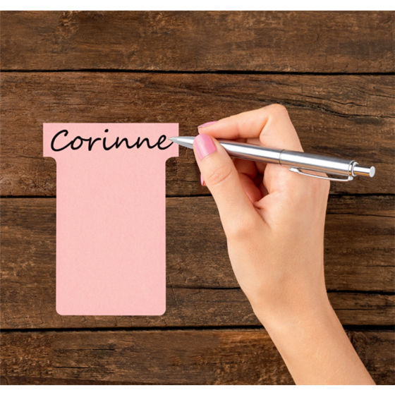 Tarjetas De Planificación Nobo T-Card - Tamaño 2 Rosa