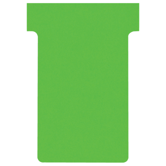 Tarjetas De Planificación Nobo T-Card - Tamaño 2 Verde