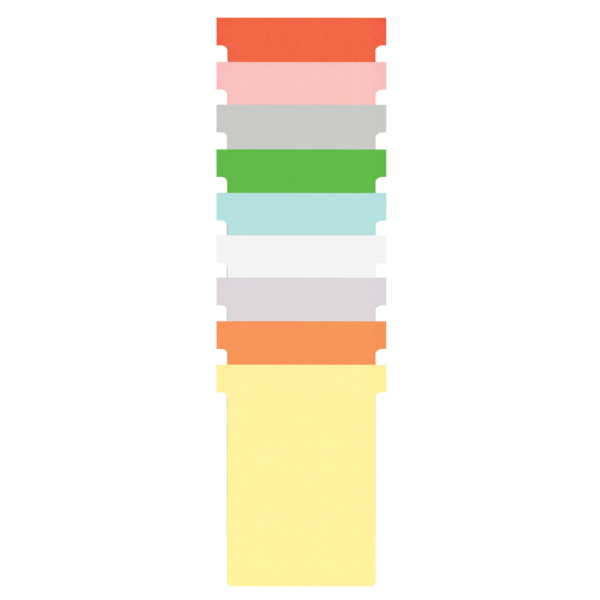 Tarjetas De Planificación Nobo T-Card - Tamaño 3 Violeta