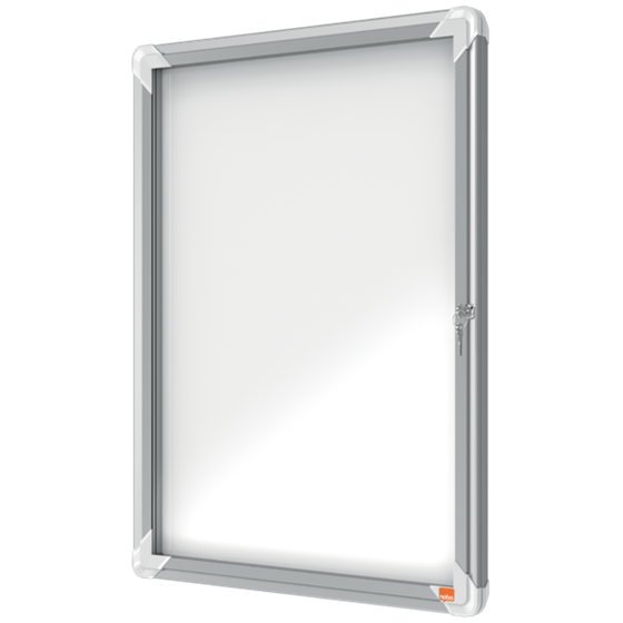 Vitrina De Exteriores Nobo Para 4 Hojas A4 Con Superficie Blanca Magnética Blanco