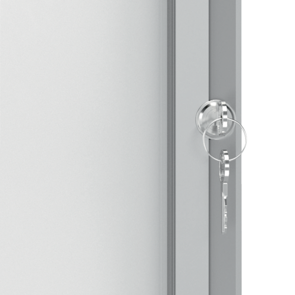 Vitrina De Exteriores Nobo Para 4 Hojas A4 Con Superficie Blanca Magnética Blanco