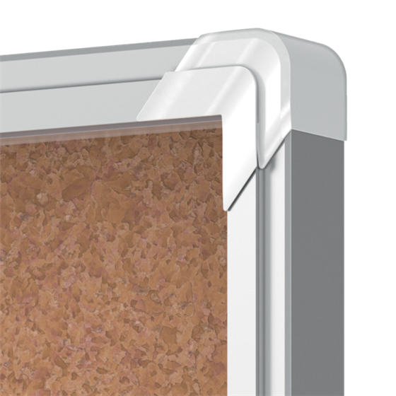 Vitrina Nobo Premium Plus De Puerta Corredera Con Fondo De Corcho 15 X A4 Hojas Natural