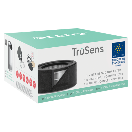 Filtro Hepa 2 En 1 H13 De Repuesto Para El Purificador De Aire Pequeño Leitz Trusens Z-1000
