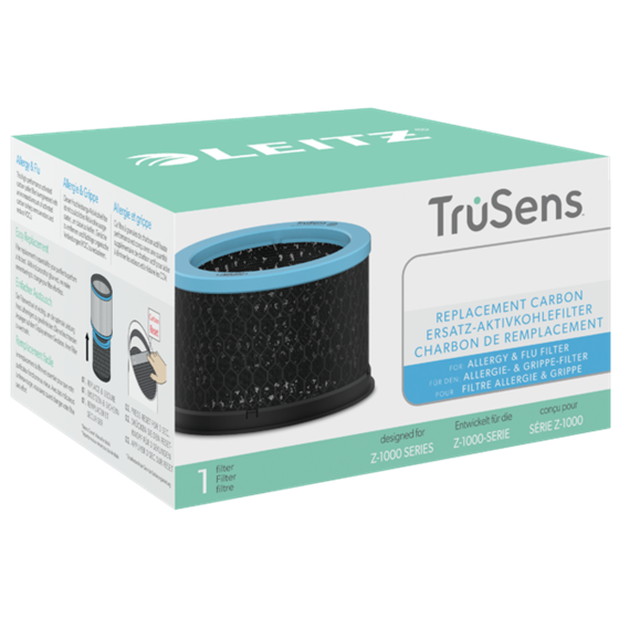 Tambor De Filtro Hepa 3 En 1 Antiviral Para Alergias Y Gripe Para Purificador De Aire Pequeño Leitz Trusens Z-1000