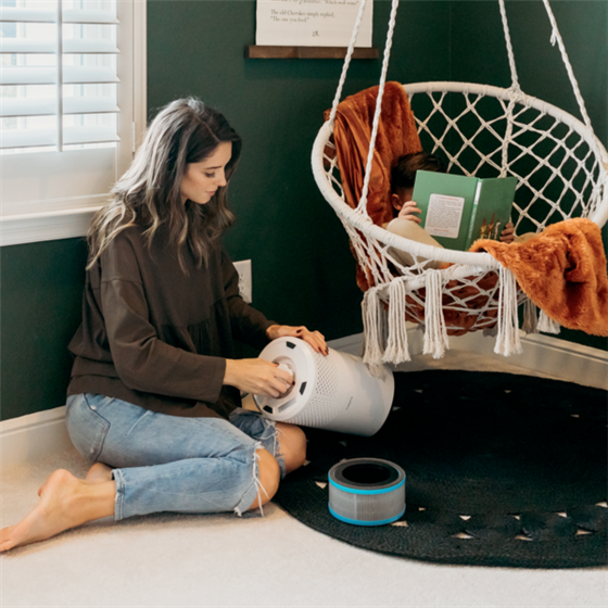 Tambor De Filtro Hepa 3 En 1 Antiviral Para Alergias Y Gripe Para Purificador De Aire Pequeño Leitz Trusens Z-1000