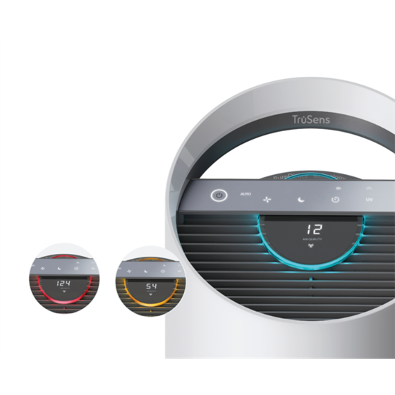 Leitz Trusens™ Z-3500H Purificador De Aire Smart Con Monitor De Calidad Del Aire Sensorpod™, Habitación Grande