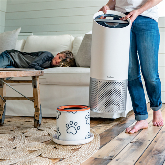 Filtro De Carbono De Repuesto Para Filtro De Mascotas Para El Purificador Grande Leitz Trusens Z-3000 / Z-3500, 1 Paquete.