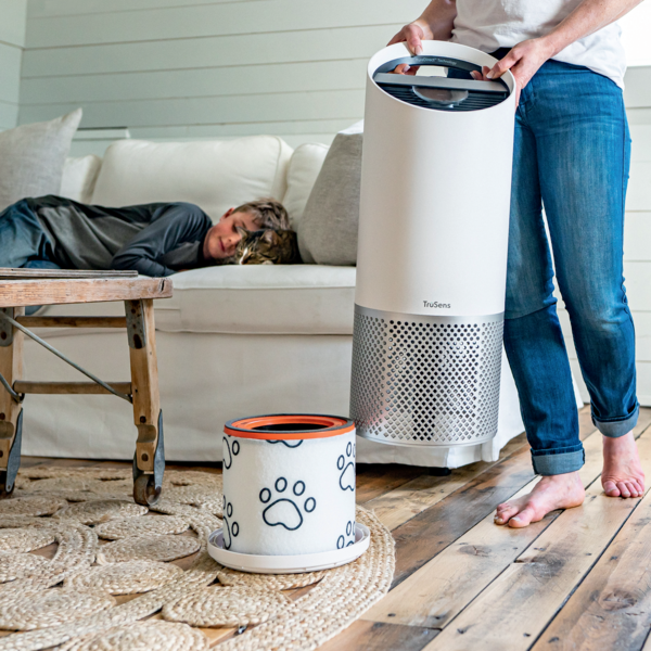 Filtro De Carbono De Repuesto Para Filtro De Mascotas Para El Purificador Grande Leitz Trusens Z-3000 / Z-3500, 1 Paquete.