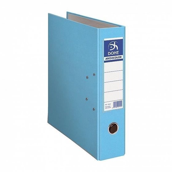 Archivador A-Z DOHE Archicolor Folio 70 mm. Color Azul Claro