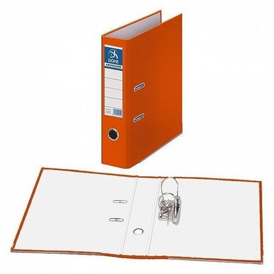 Archivador A-Z DOHE Archicolor Folio 70 mm. Color Naranja