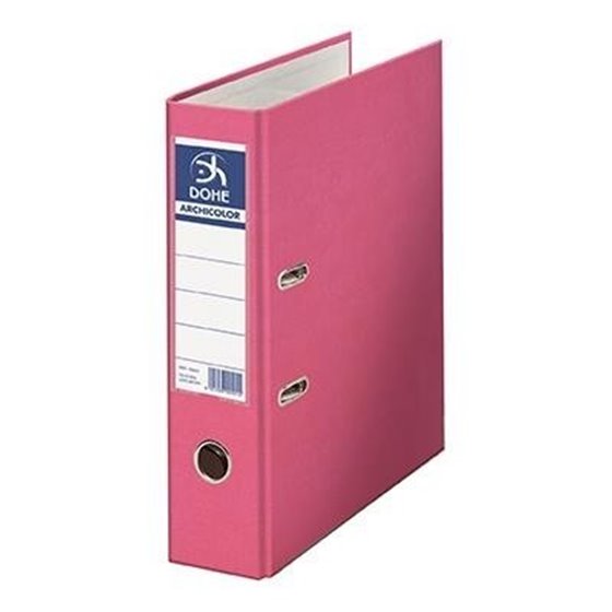 Archivador A-Z DOHE Archicolor Folio 70 mm. Color Rosa