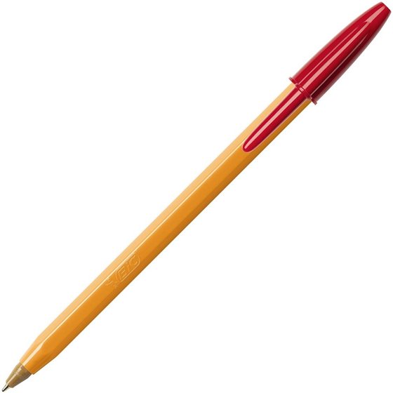 Bolígrafo BIC Orange Fine Color Rojo