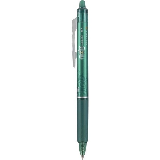 Bolígrafo Borrable Roller PILOT Frixion Clicker Color Verde