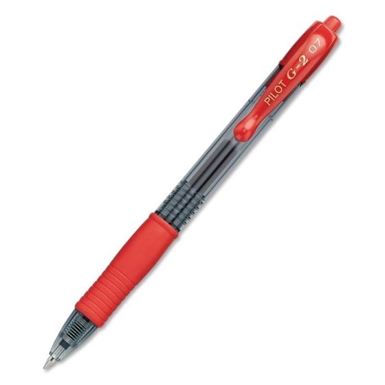Bolígrafo PILOT G-2 Color Rojo