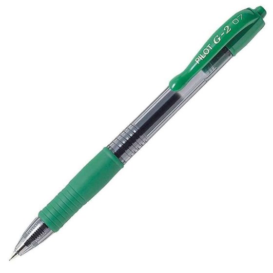 Bolígrafo PILOT G-2 Color Verde