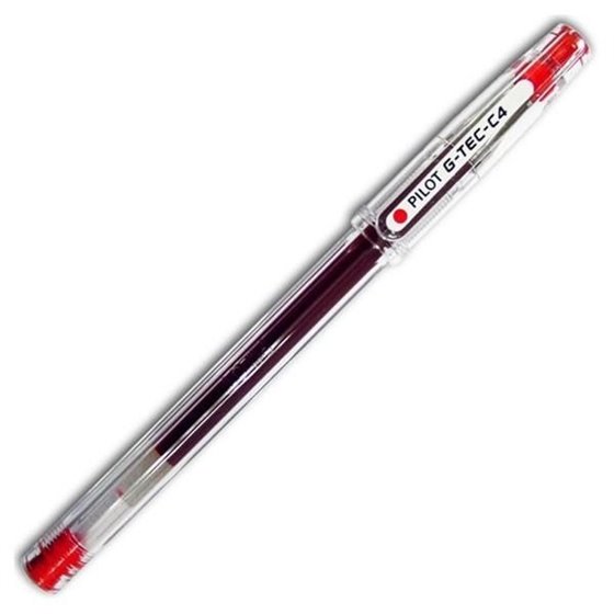 Bolígrafo PILOT G-Tec-C4 Color Rojo