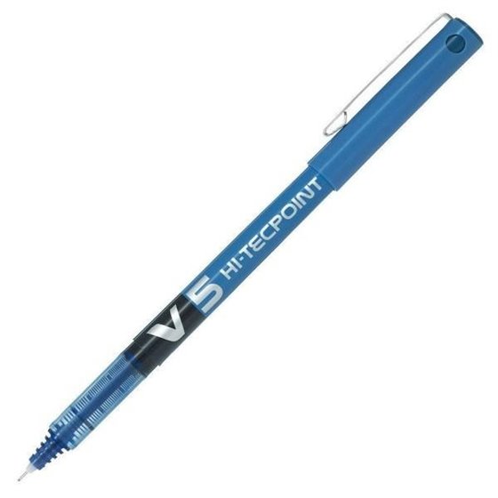 Bolígrafo Roller PILOT V5 Hi-Tecpoint Color Azul