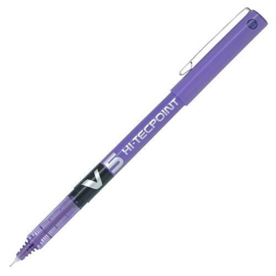 Bolígrafo Roller PILOT V5 Hi-Tecpoint Color Violeta